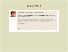 Tablet Screenshot of allakartor.se